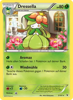 Karte Dressella aus Königliche Siege, Nummer 5/101