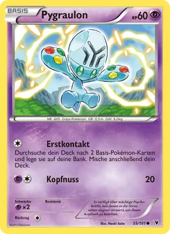 Karte Pygraulon aus Königliche Siege, Nummer 55/101