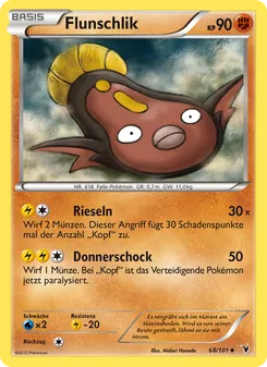 Karte Flunschlik aus Königliche Siege, Nummer 68/101