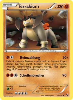Karte Terrakium aus Königliche Siege, Nummer 73/101