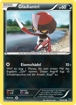 Karte Gladiantri aus Königliche Siege, Nummer 75/101