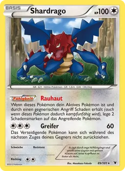 Karte Shardrago aus Königliche Siege, Nummer 89/101