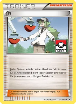 Karte N aus Königliche Siege, Nummer 92/101