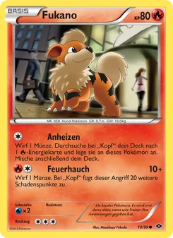 Karte Fukano aus Kommende Schicksale, Nummer 10/99