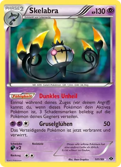 Karte Skelabra aus Kommende Schicksale, Nummer 101/99