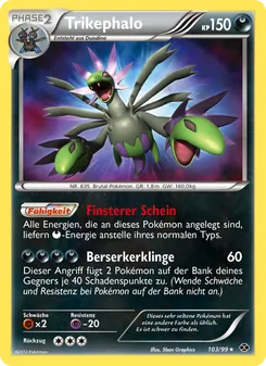 Karte Trikephalo aus Kommende Schicksale, Nummer 103/99