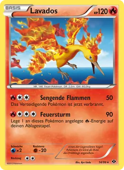 Karte Lavados aus Kommende Schicksale, Nummer 14/99