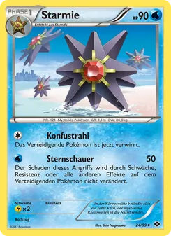 Karte Starmie aus Kommende Schicksale, Nummer 24/99