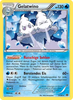 Karte Gelatwino aus Kommende Schicksale, Nummer 33/99