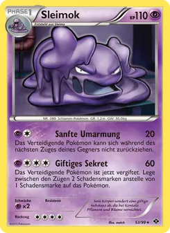 Karte Sleimok aus Kommende Schicksale, Nummer 53/99