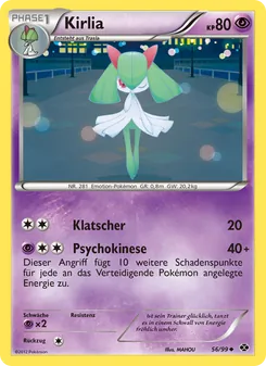 Karte Kirlia aus Kommende Schicksale, Nummer 56/99