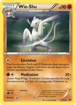 Karte Wie-Shu aus Kommende Schicksale, Nummer 68/99
