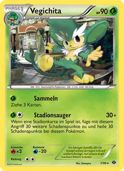 Karte Vegichita aus Kommende Schicksale, Nummer 7/99