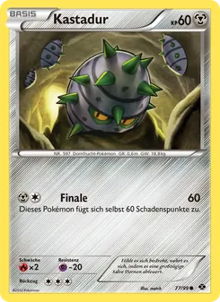 Karte Kastadur aus Kommende Schicksale, Nummer 77/99