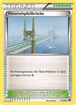 Karte Himmelspfeilbrücke aus Kommende Schicksale, Nummer 91/99