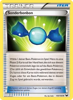 Karte Sonderbonbon aus Erforscher der Finsternis, Nummer 100/108
