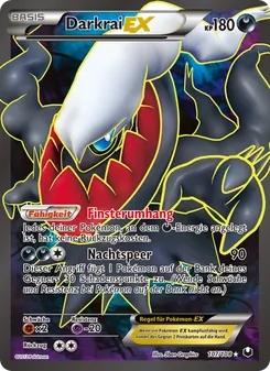 Karte Darkrai-EX aus Erforscher der Finsternis, Nummer 107/108
