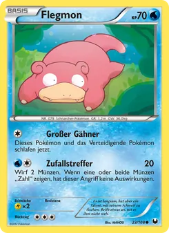 Karte Flegmon aus Erforscher der Finsternis, Nummer 23/108