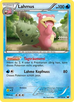 Karte Lahmus aus Erforscher der Finsternis, Nummer 24/108