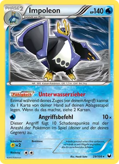 Karte Impoleon aus Erforscher der Finsternis, Nummer 29/108