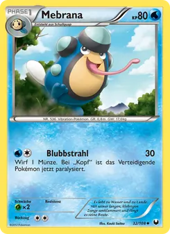 Karte Mebrana aus Erforscher der Finsternis, Nummer 32/108