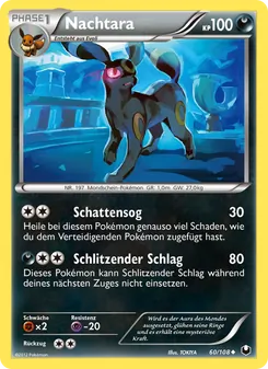 Karte Nachtara aus Erforscher der Finsternis, Nummer 60/108