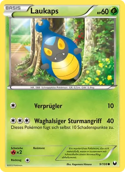 Karte Laukaps aus Erforscher der Finsternis, Nummer 9/108