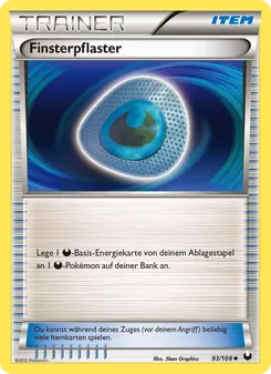 Karte Finsterpflaster aus Erforscher der Finsternis, Nummer 93/108