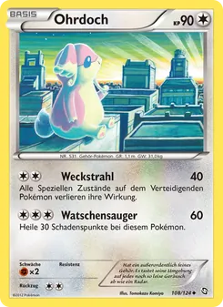 Karte Ohrdoch aus Hoheit der Drachen, Nummer 108/124