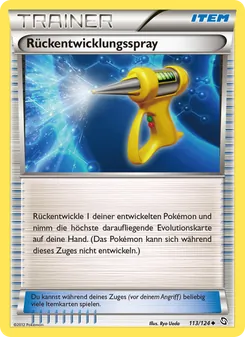 Karte Rückentwicklungsspray aus Hoheit der Drachen, Nummer 113/124