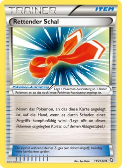 Karte Rettender Schal aus Hoheit der Drachen, Nummer 115/124