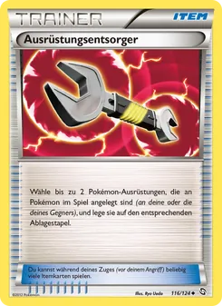 Karte Ausrüstungsentsorger aus Hoheit der Drachen, Nummer 116/124