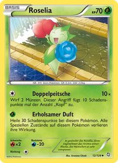 Karte Roselia aus Hoheit der Drachen, Nummer 12/124