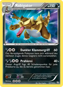 Karte Rabigator aus Hoheit der Drachen, Nummer 127/124