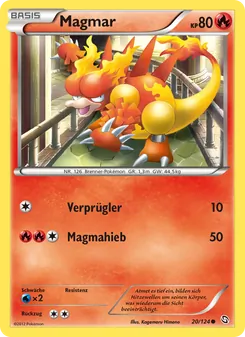 Karte Magmar aus Hoheit der Drachen, Nummer 20/124