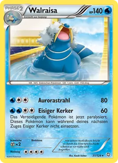 Karte Walraisa aus Hoheit der Drachen, Nummer 31/124