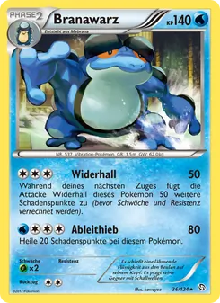 Karte Branawarz aus Hoheit der Drachen, Nummer 36/124