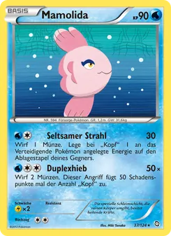 Karte Mamolida aus Hoheit der Drachen, Nummer 37/124