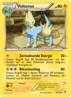 Karte Voltenso aus Hoheit der Drachen, Nummer 43/124