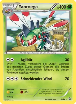 Karte Yanmega aus Hoheit der Drachen, Nummer 5/124