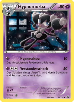 Karte Hypnomorba aus Hoheit der Drachen, Nummer 56/124