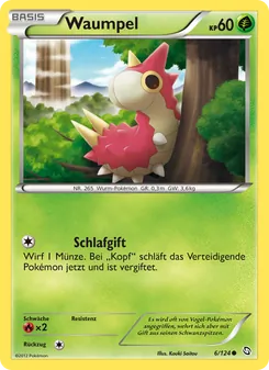 Karte Waumpel aus Hoheit der Drachen, Nummer 6/124
