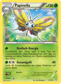 Karte Papinella aus Hoheit der Drachen, Nummer 8/124