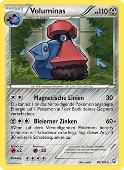 Karte Voluminas aus Hoheit der Drachen, Nummer 82/124