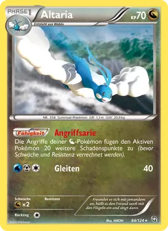 Karte Altaria aus Hoheit der Drachen, Nummer 84/124