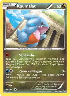 Karte Kaumalat aus Hoheit der Drachen, Nummer 87/124