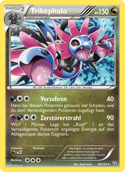 Karte Trikephalo aus Hoheit der Drachen, Nummer 98/124