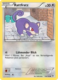 Karte Rattfratz aus Überschrittene Schwellen, Nummer 104/149