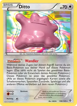 Karte Ditto aus Überschrittene Schwellen, Nummer 108/149