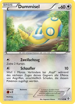 Karte Dummisel aus Überschrittene Schwellen, Nummer 111/149